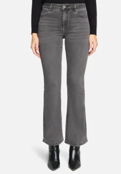 Betty Barclay Jeans*Bootcut Jeans mit Waschung Grey Denim