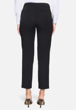 Betty Barclay Festliche Mode|Hosen*Businesshose im Glitzer-Look Schwarz