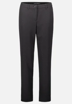 Betty Barclay Festliche Mode|Hosen*Businesshose im Glitzer-Look Schwarz