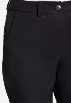 Betty Barclay Festliche Mode|Hosen*Businesshose im Glitzer-Look Schwarz
