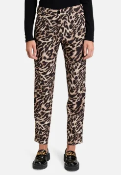 Betty Barclay Hosen*Businesshose mit Bügelfalte Schwarz/Beige
