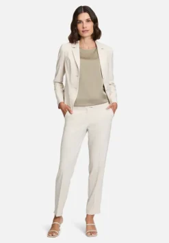 Betty Barclay Festliche Mode|Hosen*Businesshose mit Bügelfalte Grau
