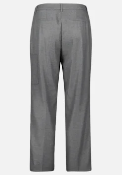 Betty Barclay Business Kleidung|Hosen*Casual-Hose mit Bügelfalte Mausgrau