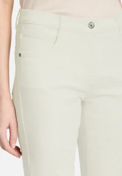 Betty Barclay Hosen*Casual-Hose mit Stickerei Rohweiß