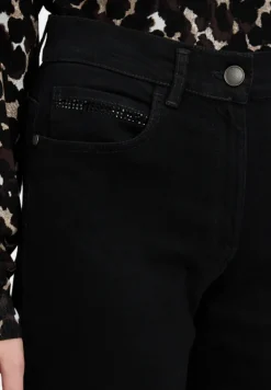 Betty Barclay Jeans*Casual-Hose mit Strass Black Denim