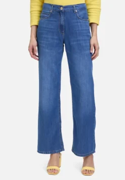 Betty Barclay Jeans*Casual-Hose mit Waschung Blau