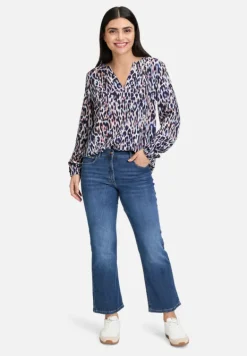 Betty Barclay Jeans*Casual-Hose mit Waschung Blau