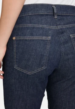 Betty Barclay Jeans*Casual-Hose mit Waschung Dark Blue Denim