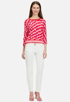 Betty Barclay Hosen*Casual-Hose Slim Fit Rohweiß