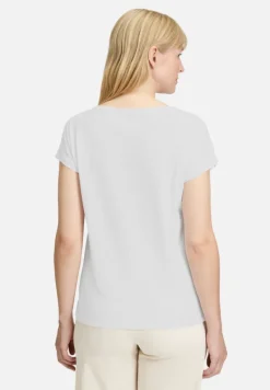Betty Barclay Shirts*Casual-Shirt mit Aufdruck Patch White/Camel