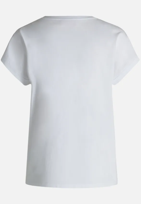 Betty Barclay Shirts*Casual-Shirt mit Aufdruck Patch White/Beige