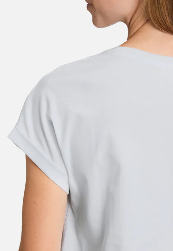 Betty Barclay Shirts*Casual-Shirt mit Aufdruck Patch White/Beige