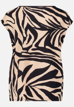 Betty Barclay Shirts*Casual-Shirt mit Aufdruck Schwarz/Braun