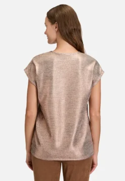 Betty Barclay Shirts*Casual-Shirt mit Glanzeffekt Metallic Rosé