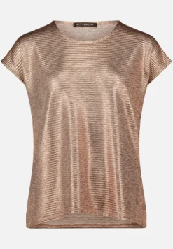 Betty Barclay Shirts*Casual-Shirt mit Glanzeffekt Metallic Rosé