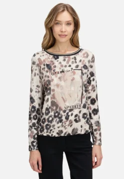 Betty Barclay Shirts*Casual-Shirt mit Gummizug Beige/Taupe