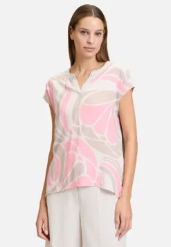 Betty Barclay Shirts*Casual-Shirt mit Ringel Nature/Rosé