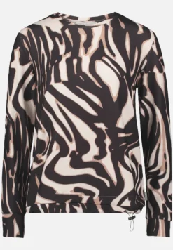 Betty Barclay Shirts*Casual-Shirt mit Tunnelzug Nature/Black