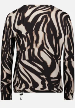 Betty Barclay Shirts*Casual-Shirt mit Tunnelzug Nature/Black