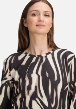 Betty Barclay Shirts*Casual-Shirt mit Tunnelzug Nature/Black