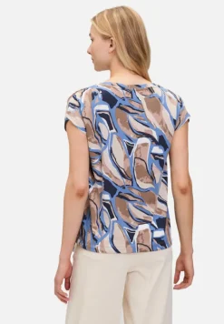 Betty Barclay Shirts*Casual-Shirt mit Tunnelzug Nature/Blue