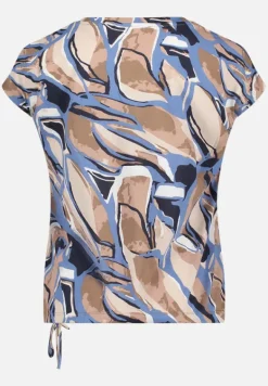 Betty Barclay Shirts*Casual-Shirt mit Tunnelzug Nature/Blue