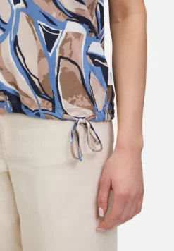 Betty Barclay Shirts*Casual-Shirt mit Tunnelzug Nature/Blue