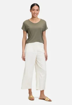 Betty Barclay Basics|Shirts*Casual-Shirt mit V-Ausschnitt Dusty Olive