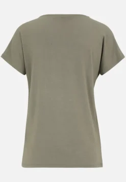 Betty Barclay Basics|Shirts*Casual-Shirt mit V-Ausschnitt Dusty Olive