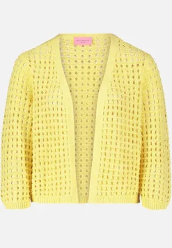 Betty Barclay Strick*Casual-Strickjacke mit Effektgarn Gelb
