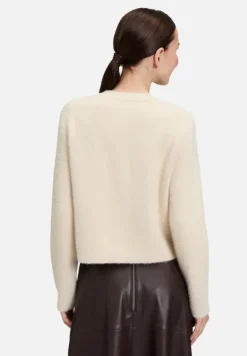 Betty Barclay Strick|Jacken*Casual-Strickjacke mit Knopfleiste beige