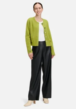 Betty Barclay Strick|Jacken*Casual-Strickjacke mit Knopfleiste Fresh Moss