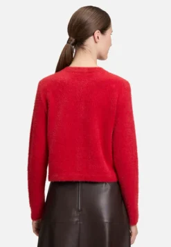 Betty Barclay Strick|Jacken*Casual-Strickjacke mit Knopfleiste Rot