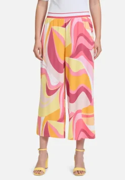 Betty Barclay Hosen*Culotte mit elastischem Bund Rosé/Yellow