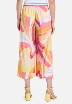 Betty Barclay Hosen*Culotte mit elastischem Bund Rosé/Yellow