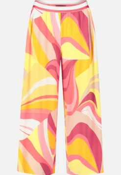 Betty Barclay Hosen*Culotte mit elastischem Bund Rosé/Yellow
