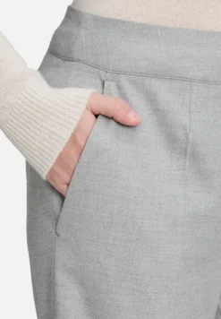 Betty Barclay Business Kleidung|Hosen*Culotte unifarben Silbergrau