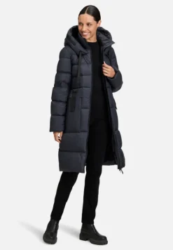 Betty Barclay Mäntel*Daunen-Steppjacke mit Kapuze Dunkelblau