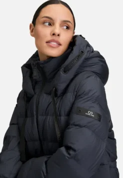Betty Barclay Mäntel*Daunen-Steppjacke mit Kapuze Dunkelblau