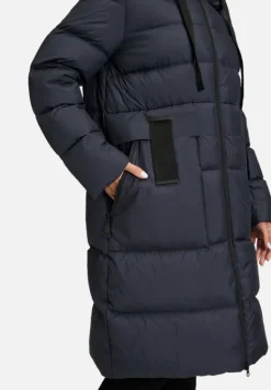 Betty Barclay Mäntel*Daunen-Steppjacke mit Kapuze Dunkelblau