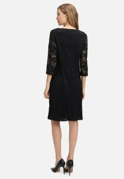 Betty Barclay Festliche Mode|Kleider*Etuikleid mit 3/4 Arm Schwarz