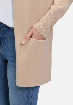 Betty Barclay Strick*Feinstrickjacke mit Taschen Beige