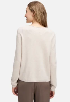 Betty Barclay Strick*Feinstrickpullover mit Applikation Light Beige Melange