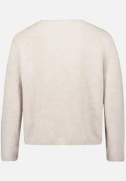 Betty Barclay Strick*Feinstrickpullover mit Applikation Light Beige Melange