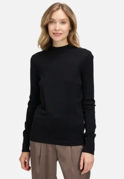 Betty Barclay Strick*Feinstrickpullover mit Strass Schwarz