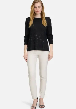 Betty Barclay Strick*Feinstrickpullover mit Strass Schwarz