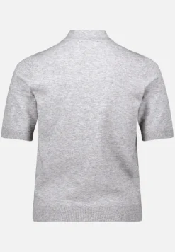 Betty Barclay Strick*Feinstrickpullover mit Stehkragen Light Silver Melange
