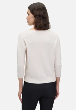Betty Barclay Strick*Feinstrickpullover mit V-Ausschnitt Light Beige Melange