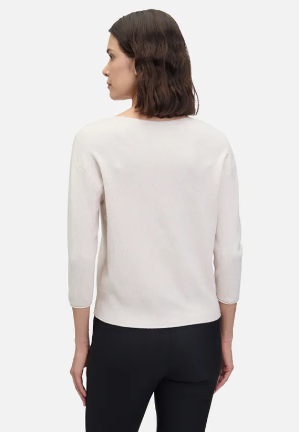 Betty Barclay Strick*Feinstrickpullover mit V-Ausschnitt Light Beige Melange