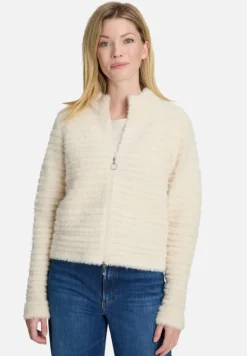 Betty Barclay Strick*Grobstrickjacke mit Struktur beige